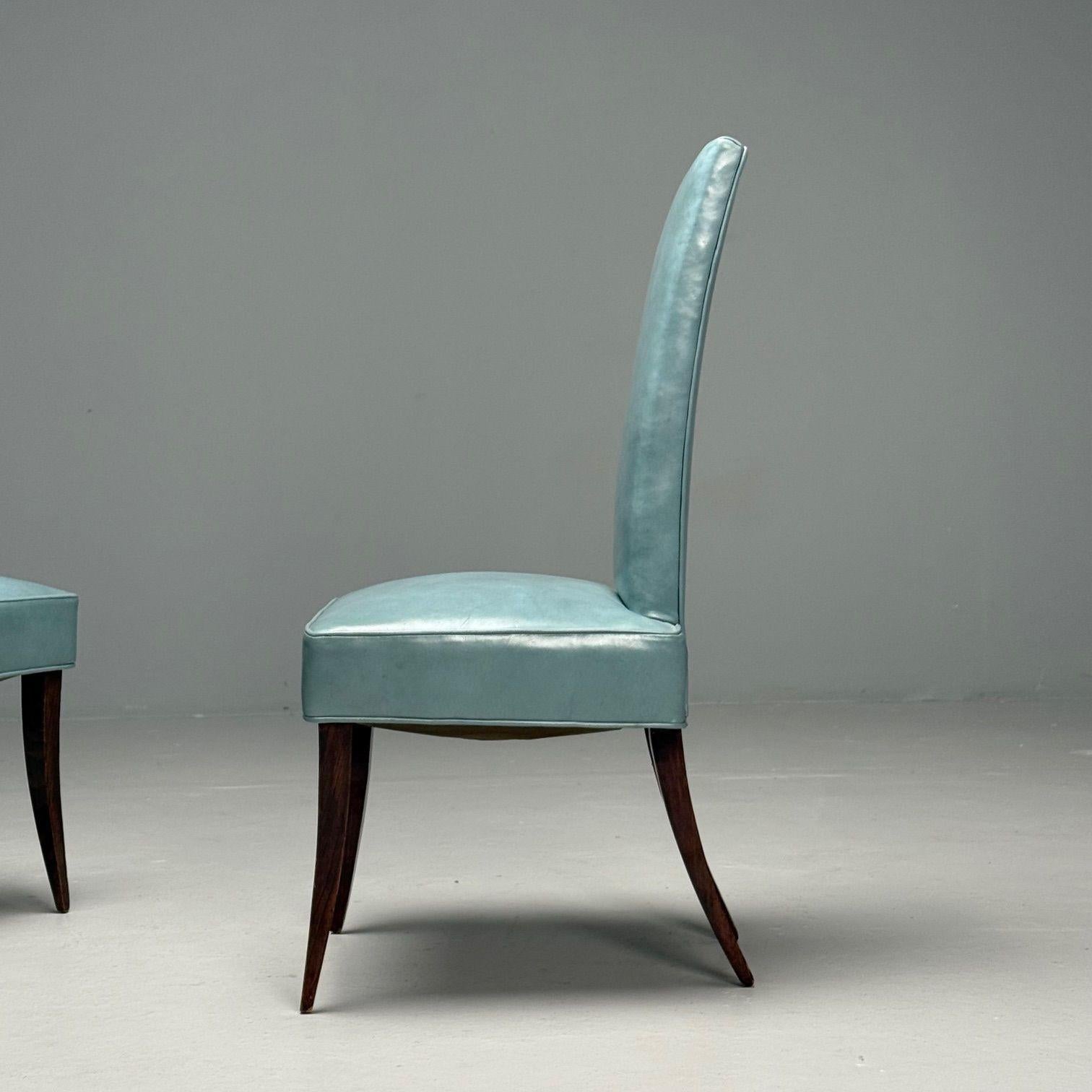 Dunbar, Mid-Century Modern, Occasional Chairs, Leather, Rosewood, 1950s For Sale 3