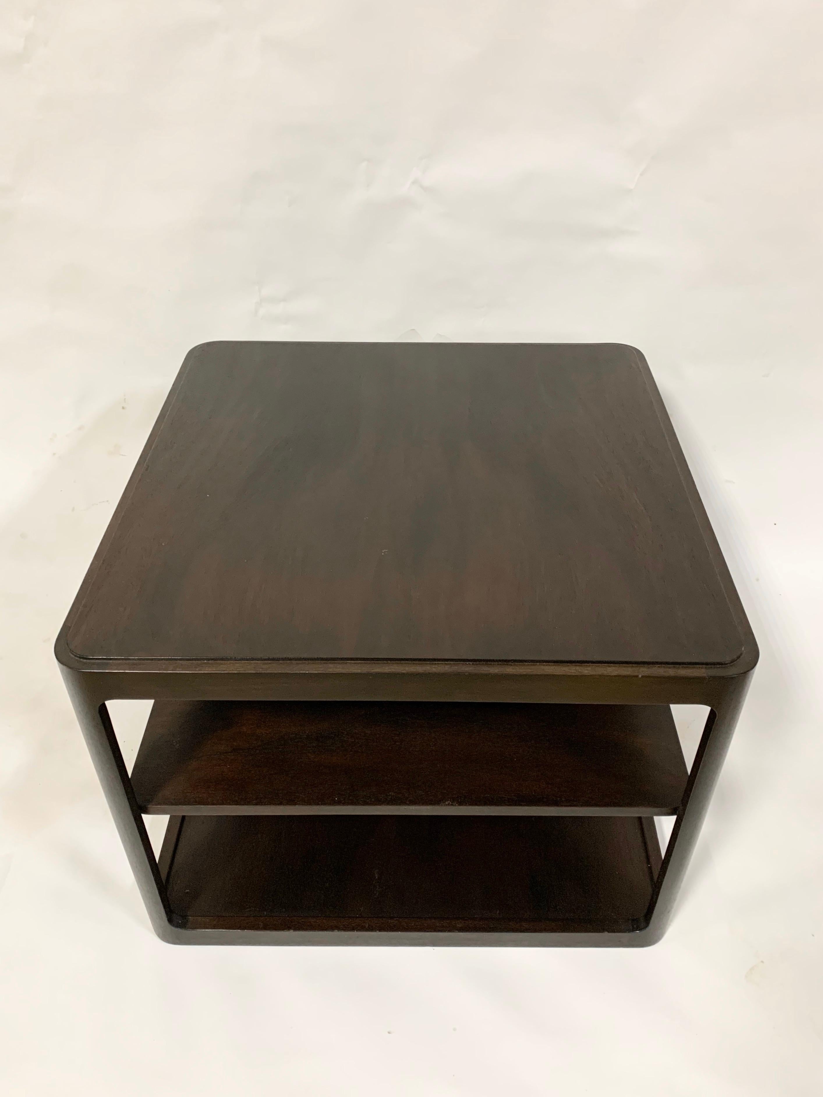 North American Dunbar Edward Wormley Midcentury Square End Table