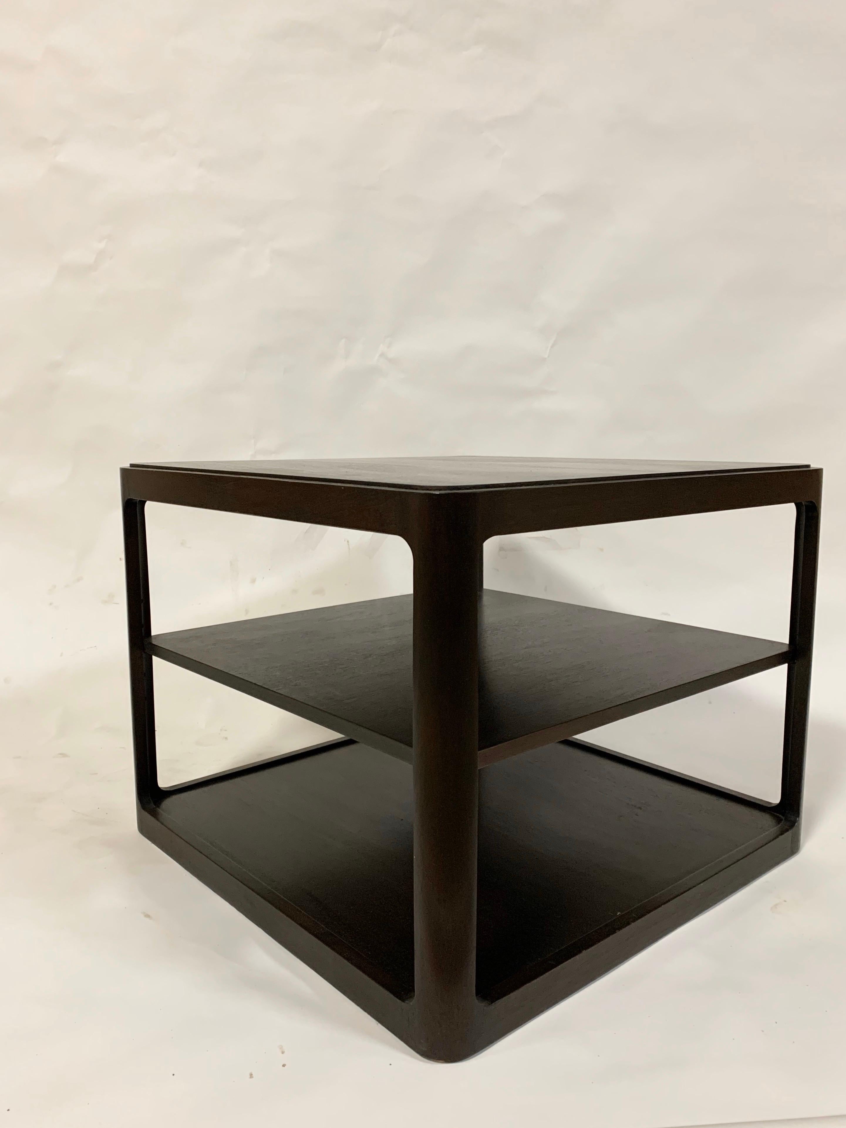Dunbar Edward Wormley Midcentury Square End Table In Good Condition In New York, NY