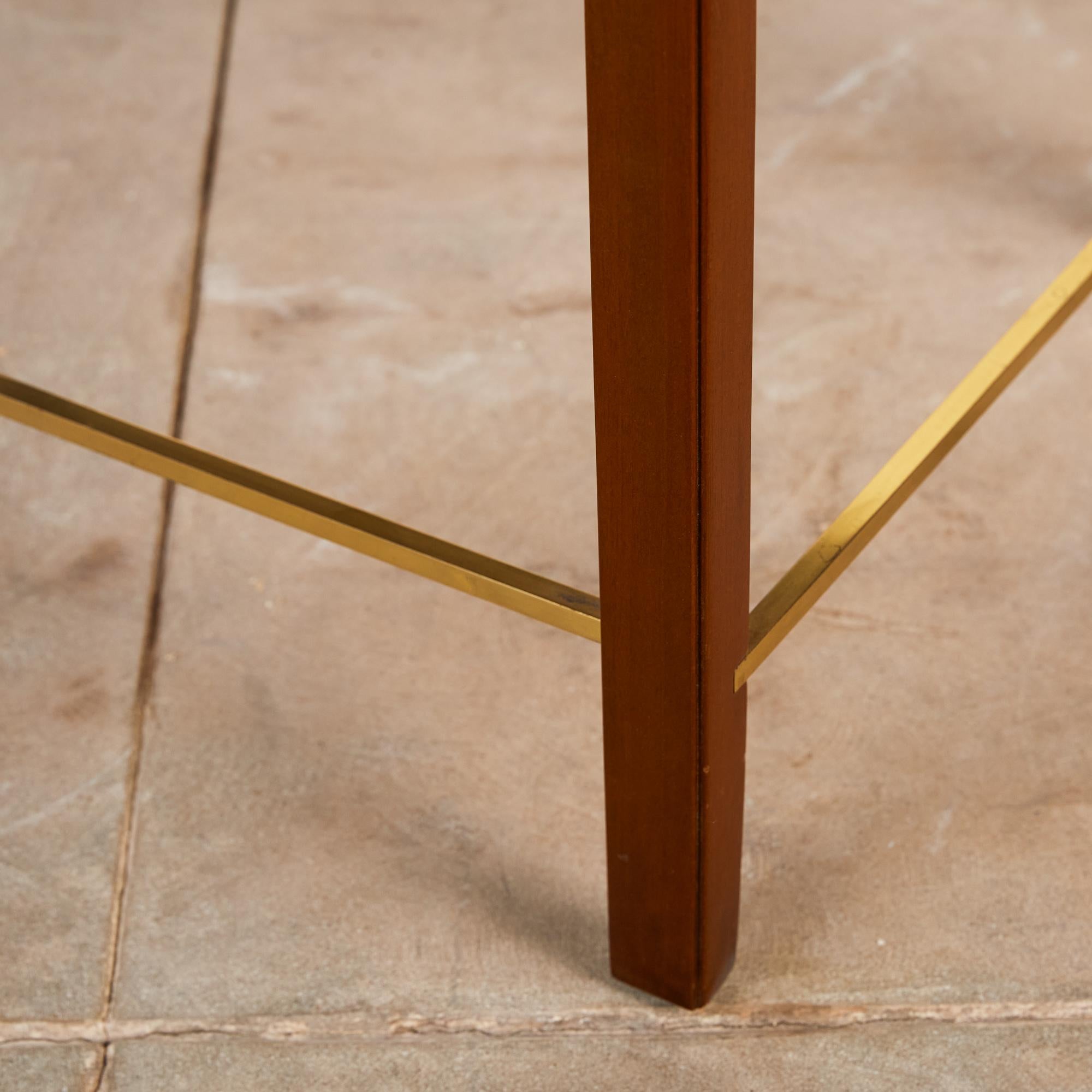 Brass Dunbar Model 310 Side Table by Edward Wormley