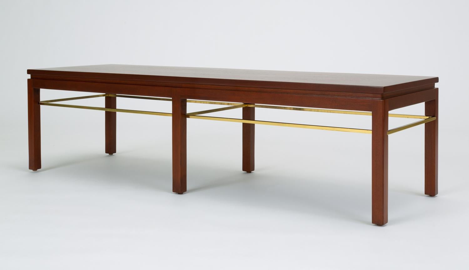 Mahogany Dunbar Model 313 Coffee Table or Bench by Edward Wormley