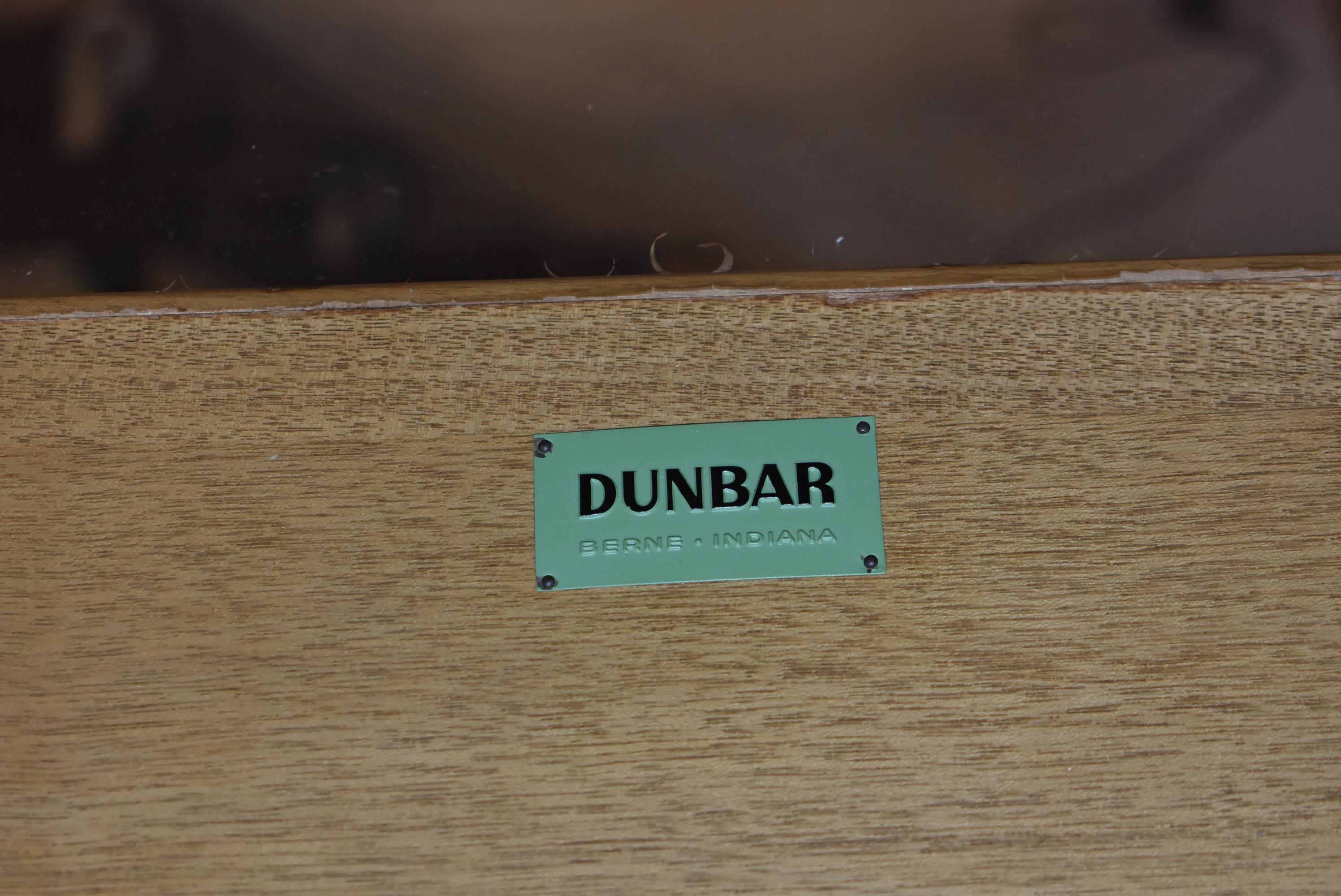 North American Dunbar Modern Mahogany Bar Cart For Sale