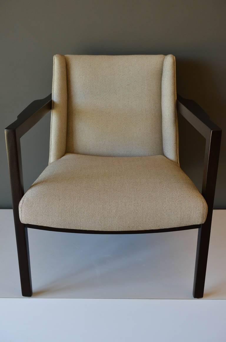 Mid-Century Modern Dunbar Open Frame Lounge or Armchair, circa 1960 For Sale