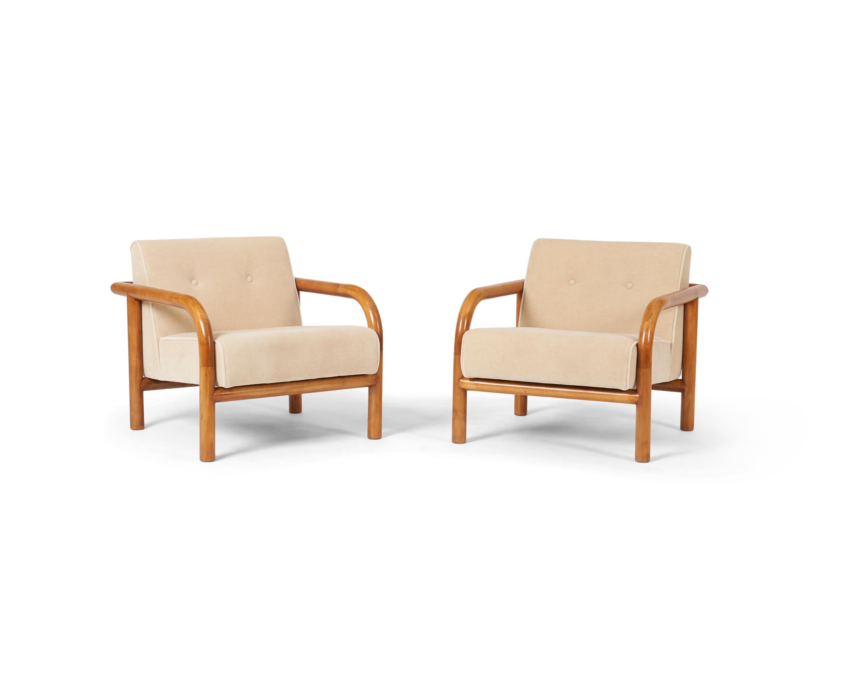 American Dunbar Postmodern Lounge Chairs