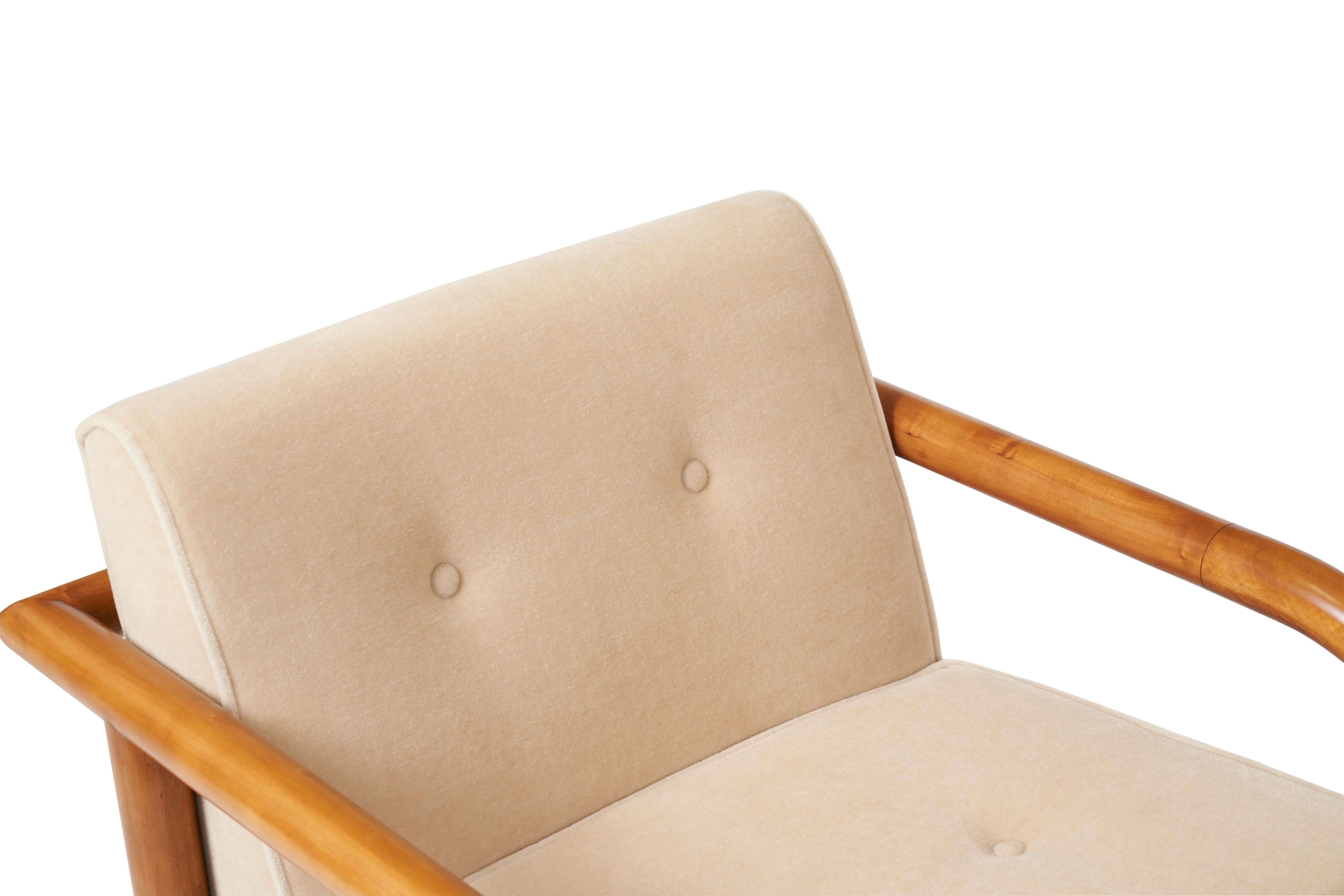 Velvet Dunbar Postmodern Lounge Chairs