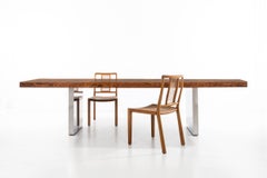 Dunbar Rosewood Angled Boat Shaped Dining Table