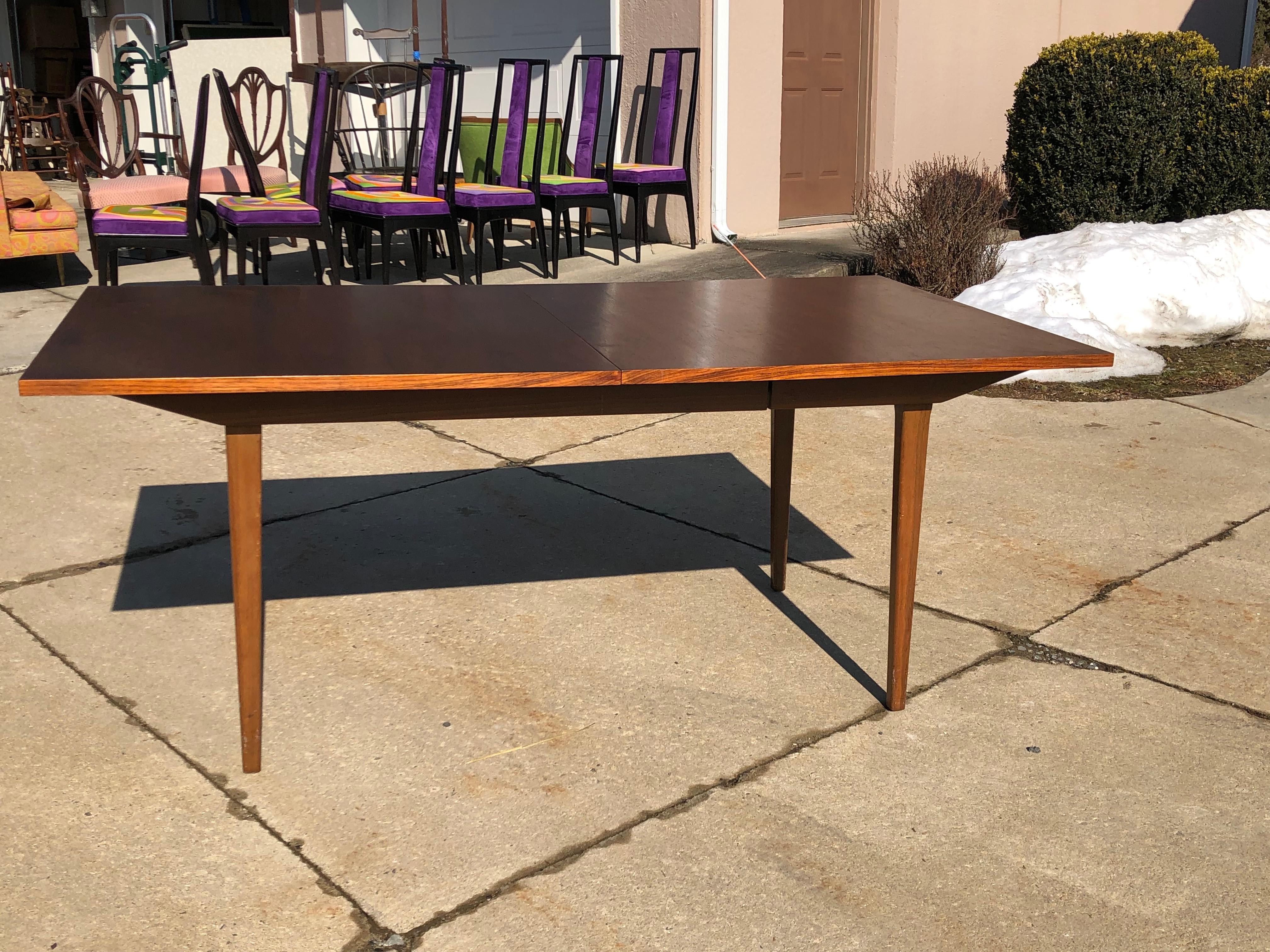 Dunbar Rosewood Dining Table, Conference Table Expandable, Stunning (Moderne der Mitte des Jahrhunderts)