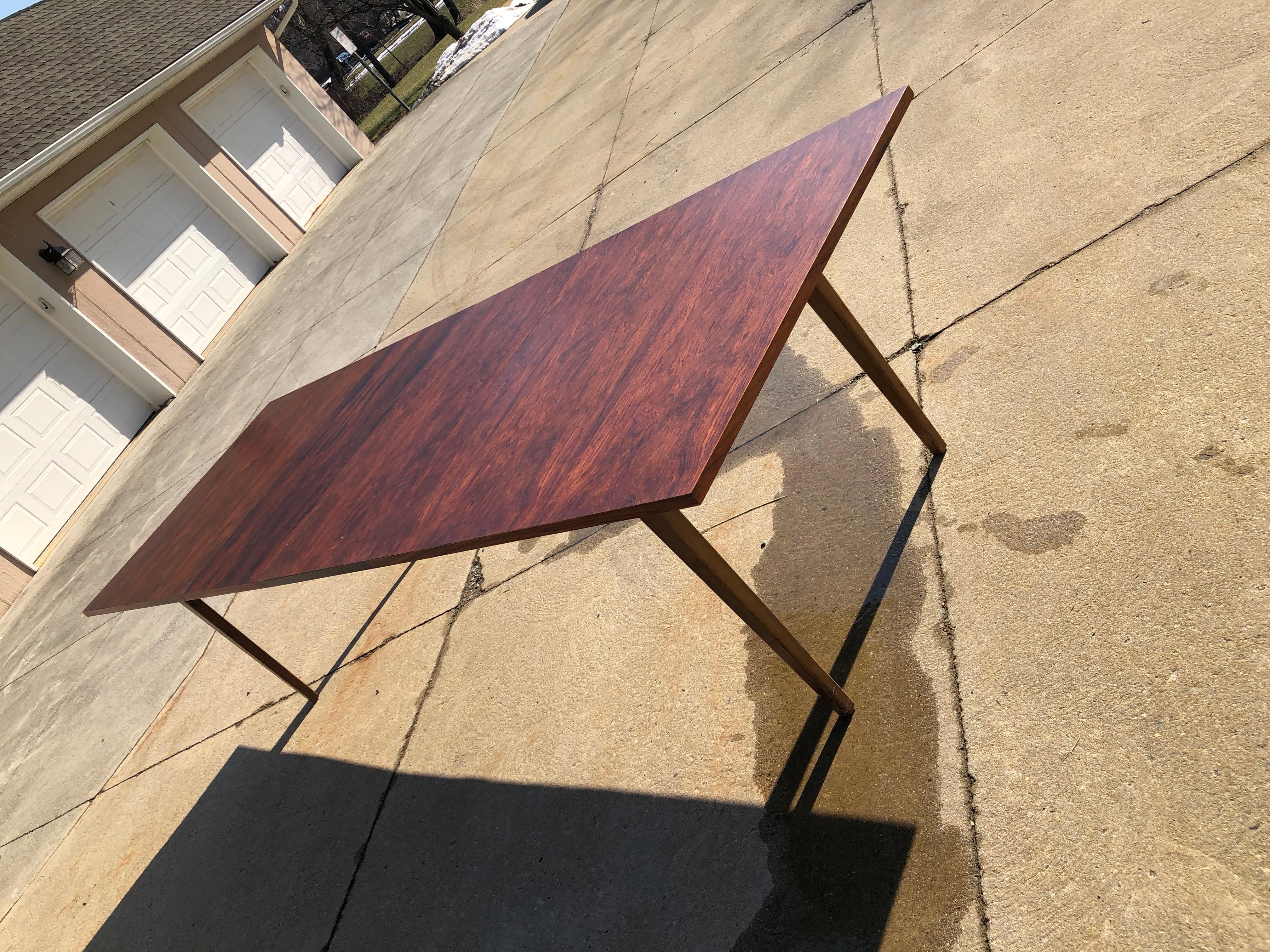 Dunbar Rosewood Dining Table, Conference Table Expandable, Stunning (Mitte des 20. Jahrhunderts)