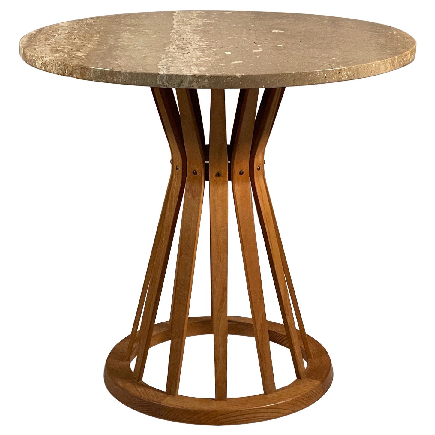 Dunbar Sheaf of Wheat Pedestal Table