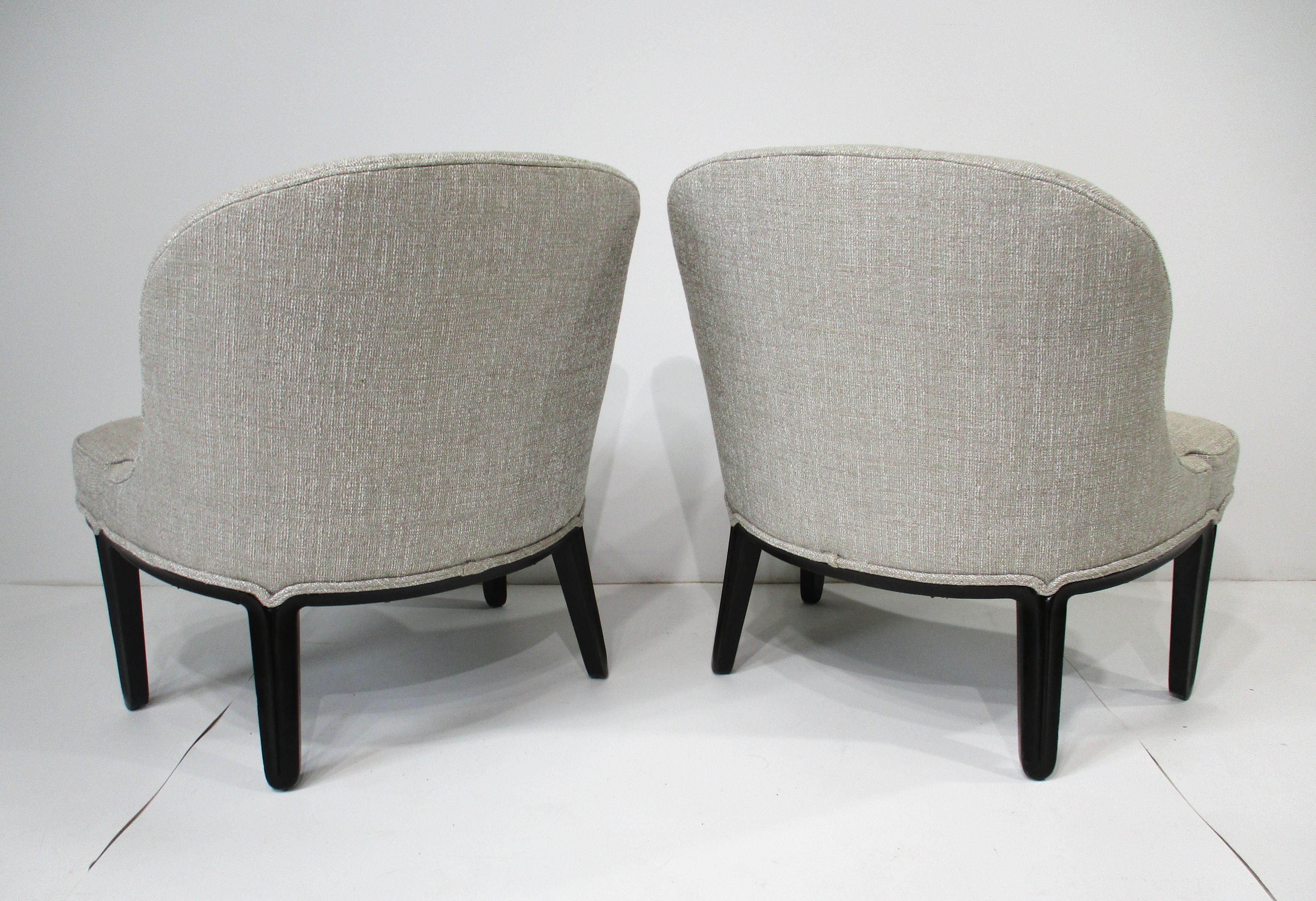 Sillones Dunbar de Edward Wormley para la Colección Janus Estadounidense en venta