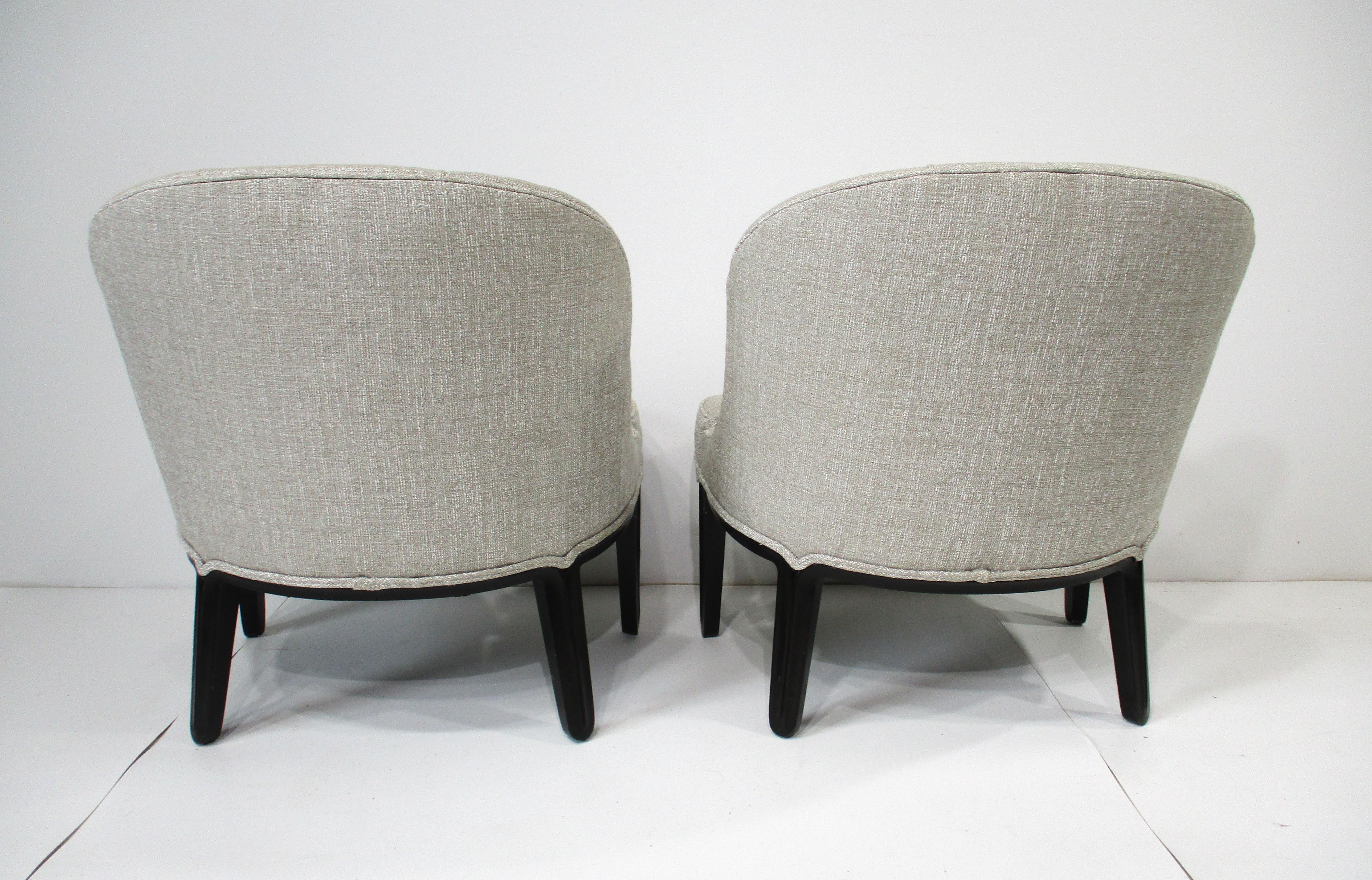 Sillones Dunbar de Edward Wormley para la Colección Janus en Bueno estado para la venta en Cincinnati, OH