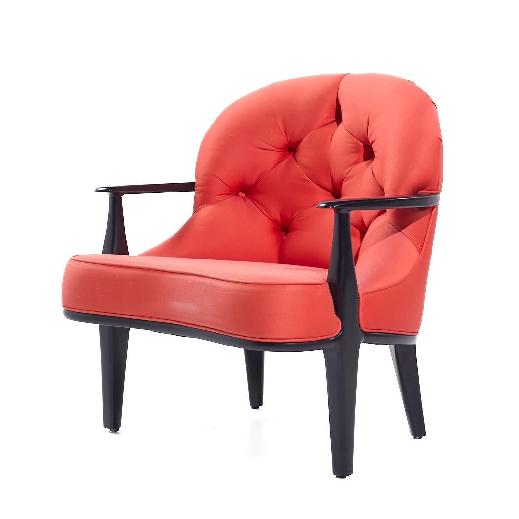 Silla de salón estilo Dunbar Janus Mid Century Moderno de mediados de siglo en venta