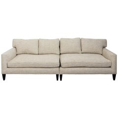Dunbar Style Straight Arm Sofa