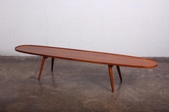Dunbar Surfboard Coffee Table by Edward Wormley