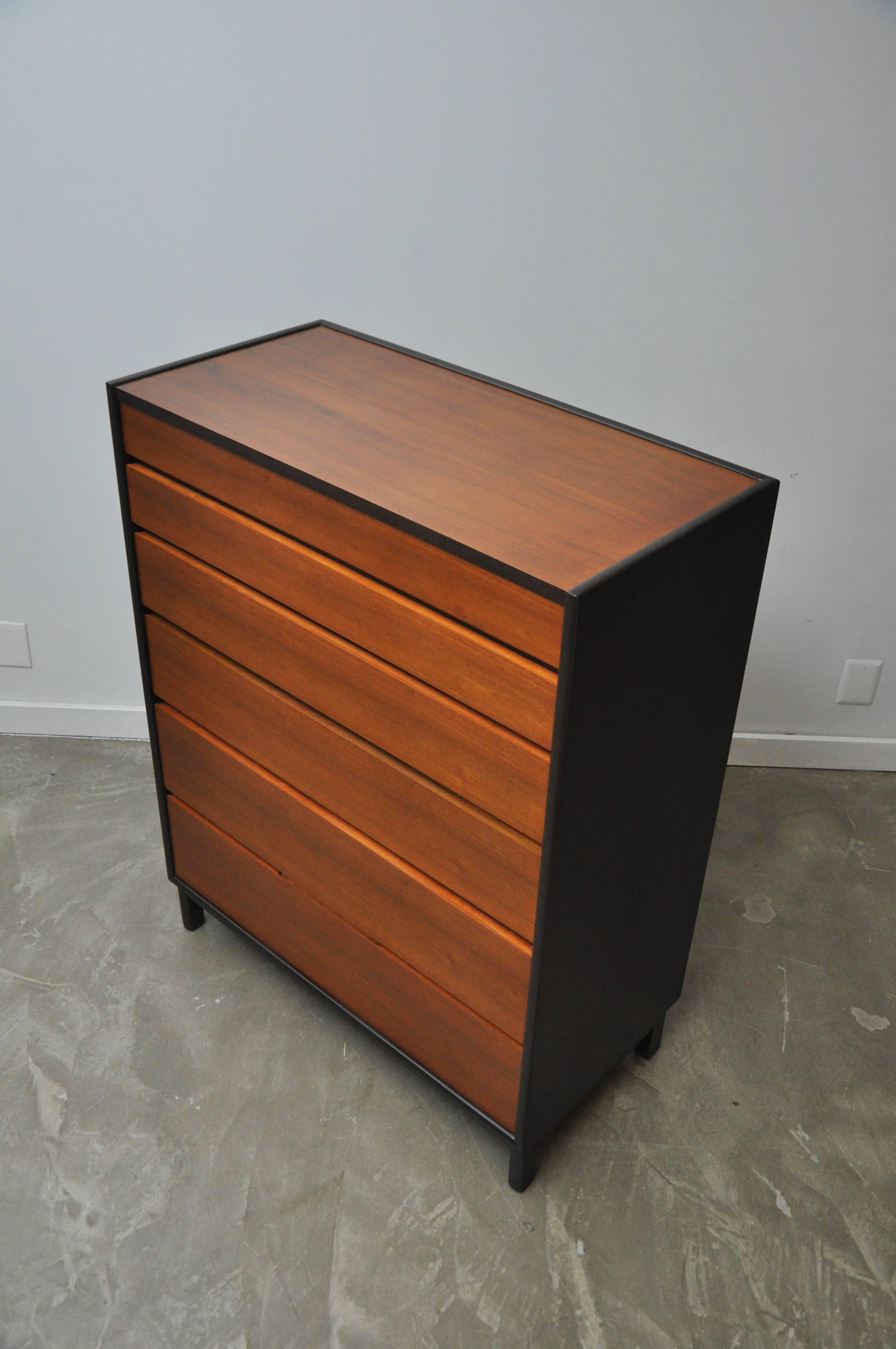 Mid-Century Modern Dunbar Tall Six-Drawer Dresser by Edward Wormley