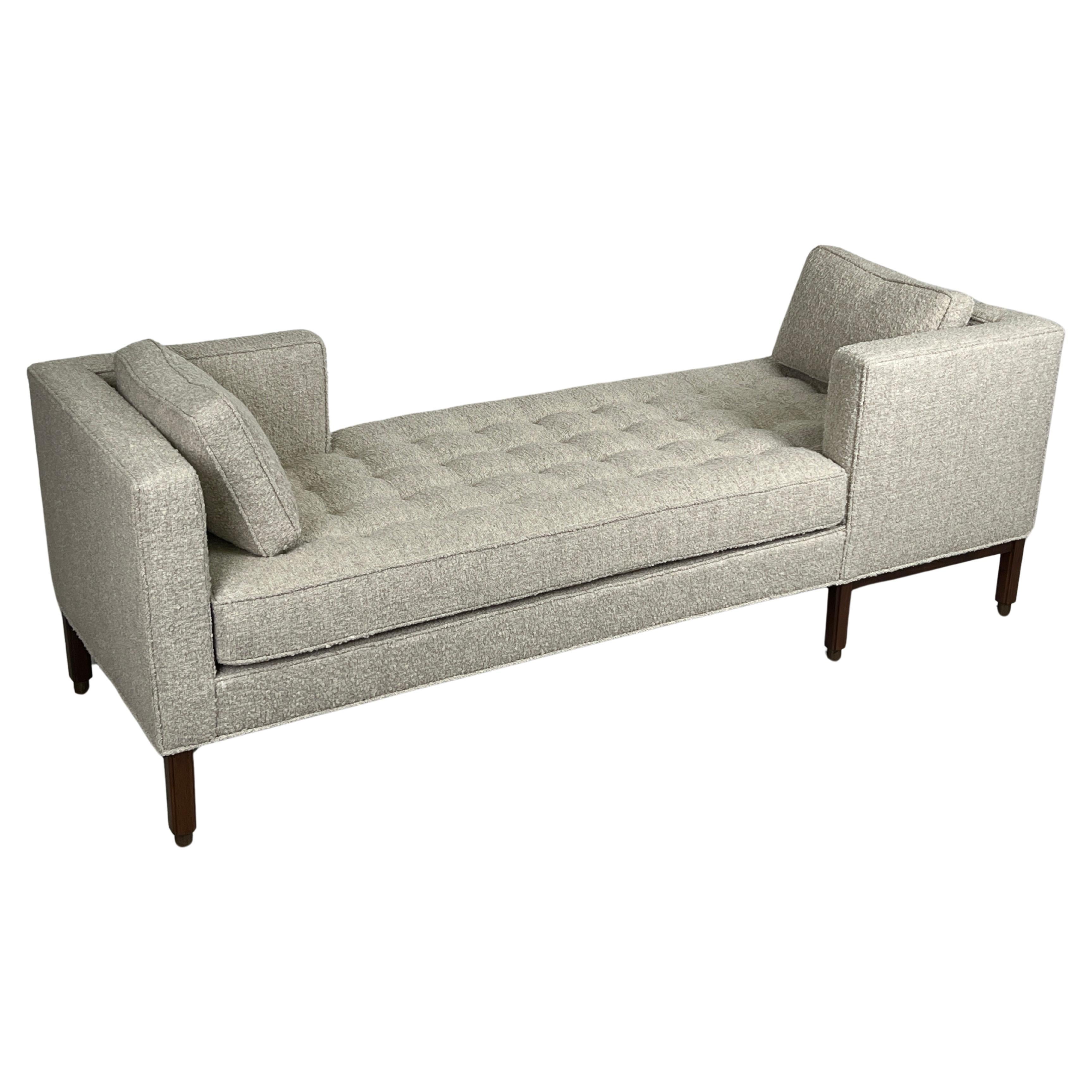 Dunbar Tete-a-Tete Sofa by Edward Wormley for Dunbar For Sale