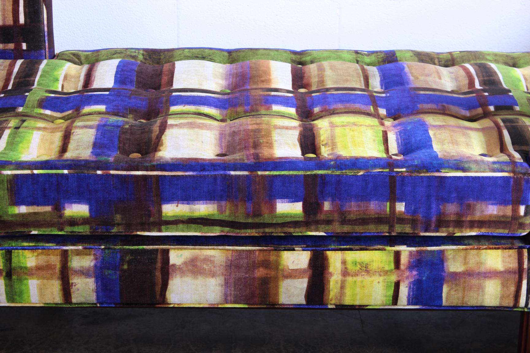 Dunbar Tete-a-Tete Sofa by Edward Wormley 1