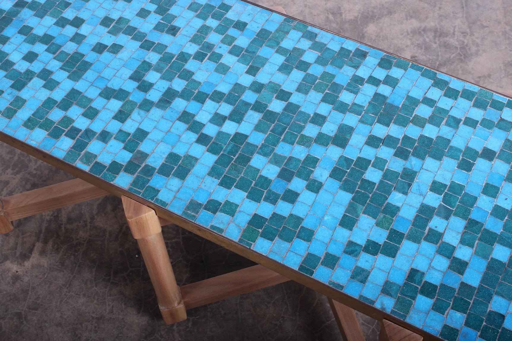 Dunbar Tile Top Table by Edward Wormley 3