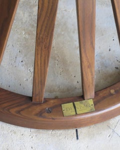 Dunbar Travertine Top Coffee Table Sheaf of Wheat Edward Wormley