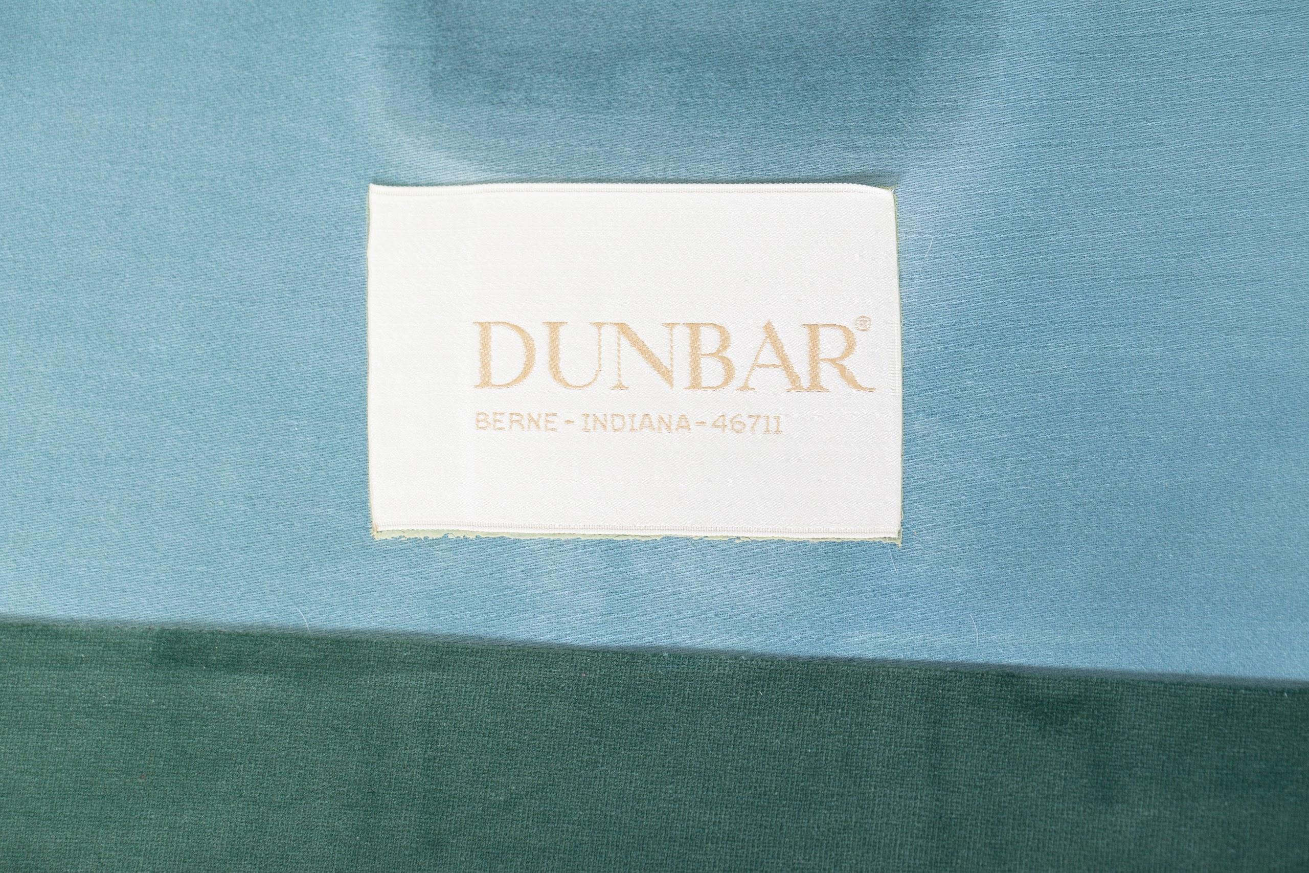 Dunbar Velvet Tuxedo Sofa on Chrome Base, Edward Wormley, 1970s 5