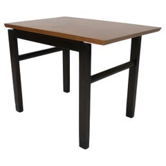 Used Dunbar Walnut Cantilever Topped End Table by Edward Wormley