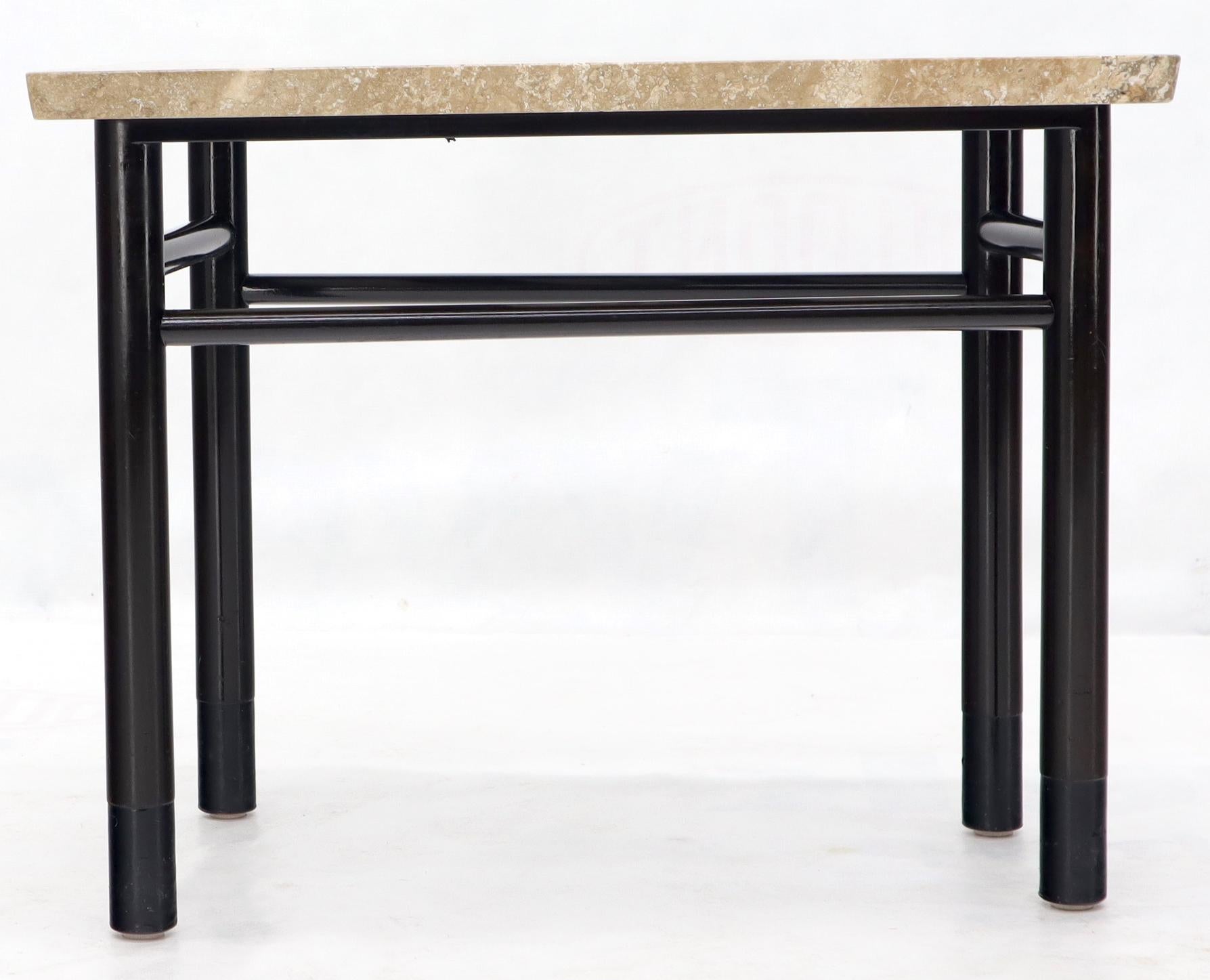 dowel console table