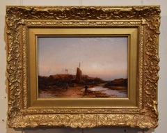 Oil Painting by Duncan Fraser Mclea "The Shore at South Shields"
