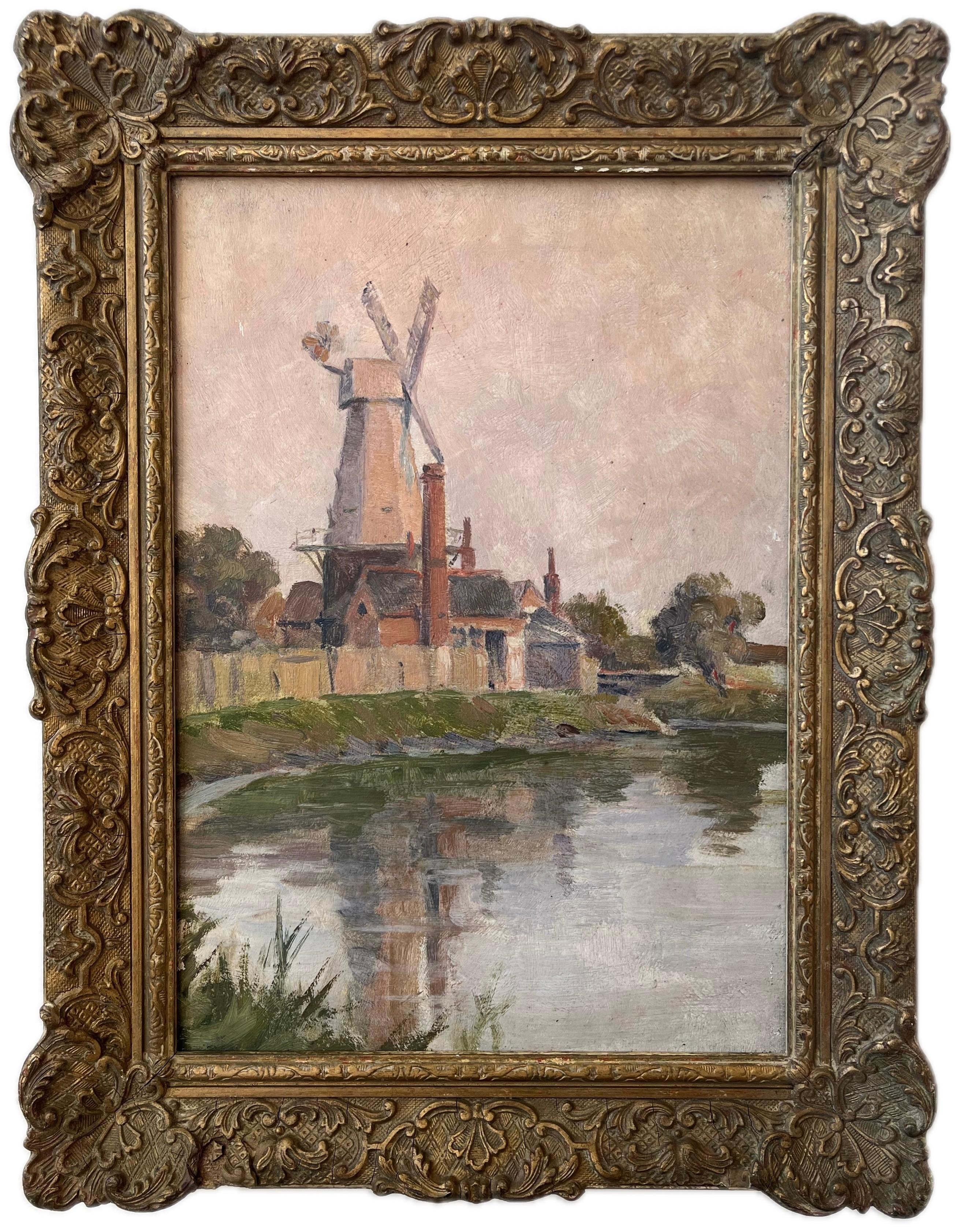 Círculo de Duncan Grant, Conjunto de Bloomsbury, Molino de Rye junto al río en venta 1