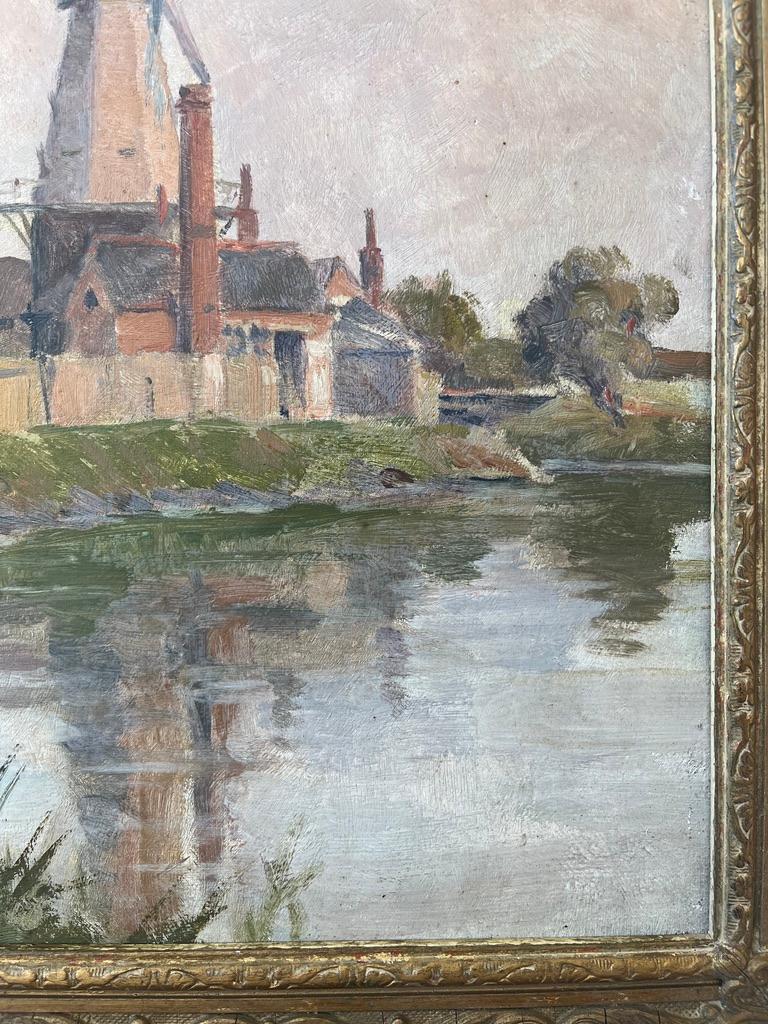Círculo de Duncan Grant, Conjunto de Bloomsbury, Molino de Rye junto al río en venta 3