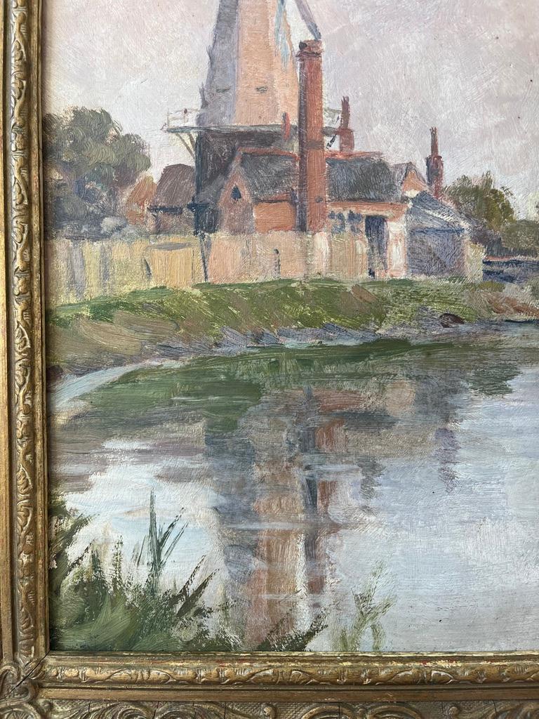 Círculo de Duncan Grant, Conjunto de Bloomsbury, Molino de Rye junto al río en venta 4