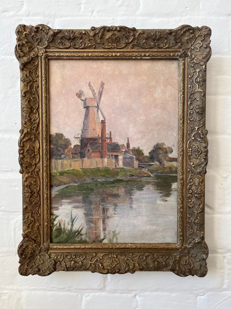 Círculo de Duncan Grant, Conjunto de Bloomsbury, Molino de Rye junto al río en venta 5