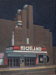 Duncan Hannah, The Highland (Movie theater, painting, highland, street view)