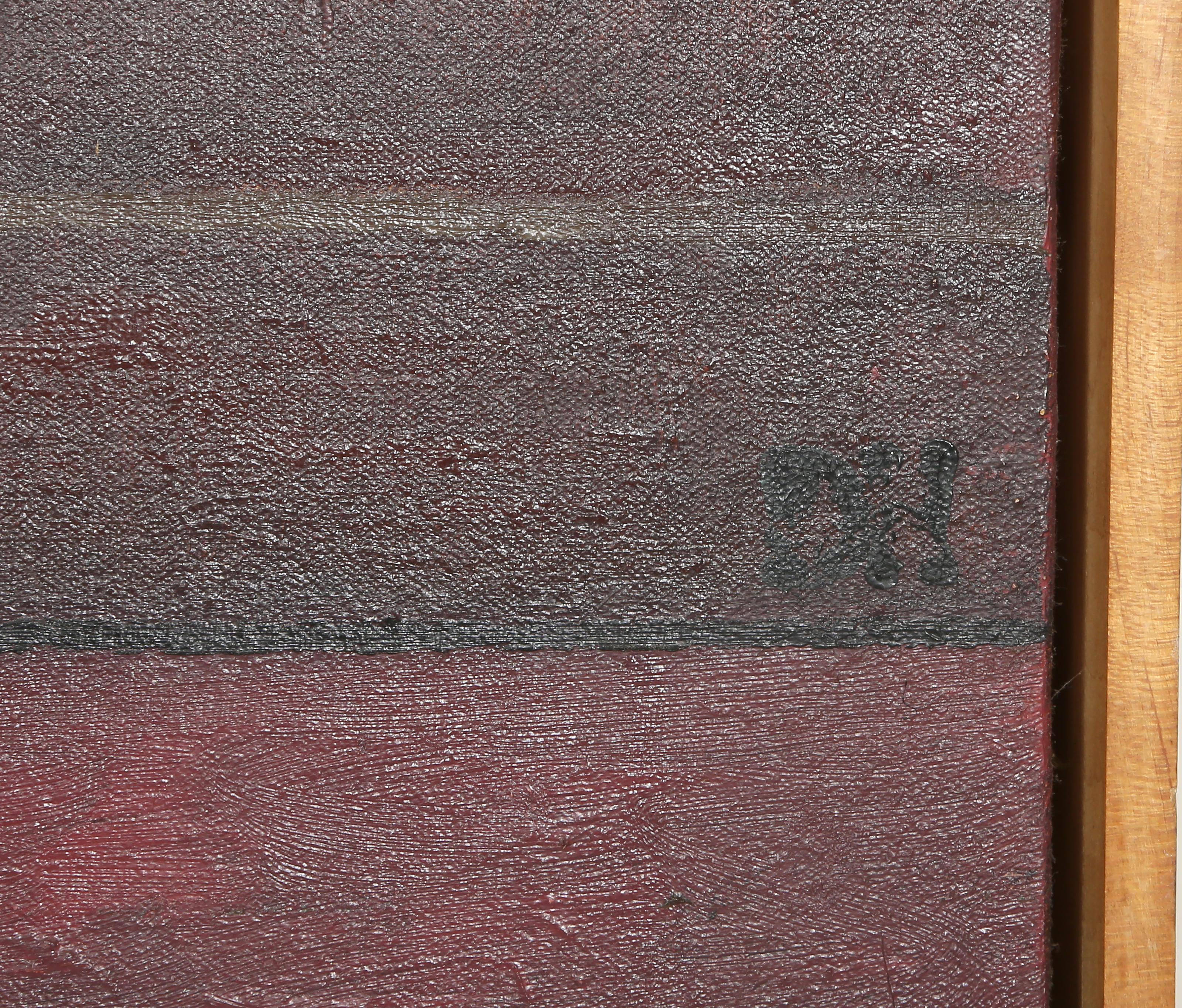 Man Playing Guitare, peinture à l'huile de Duncan Hannah en vente 3