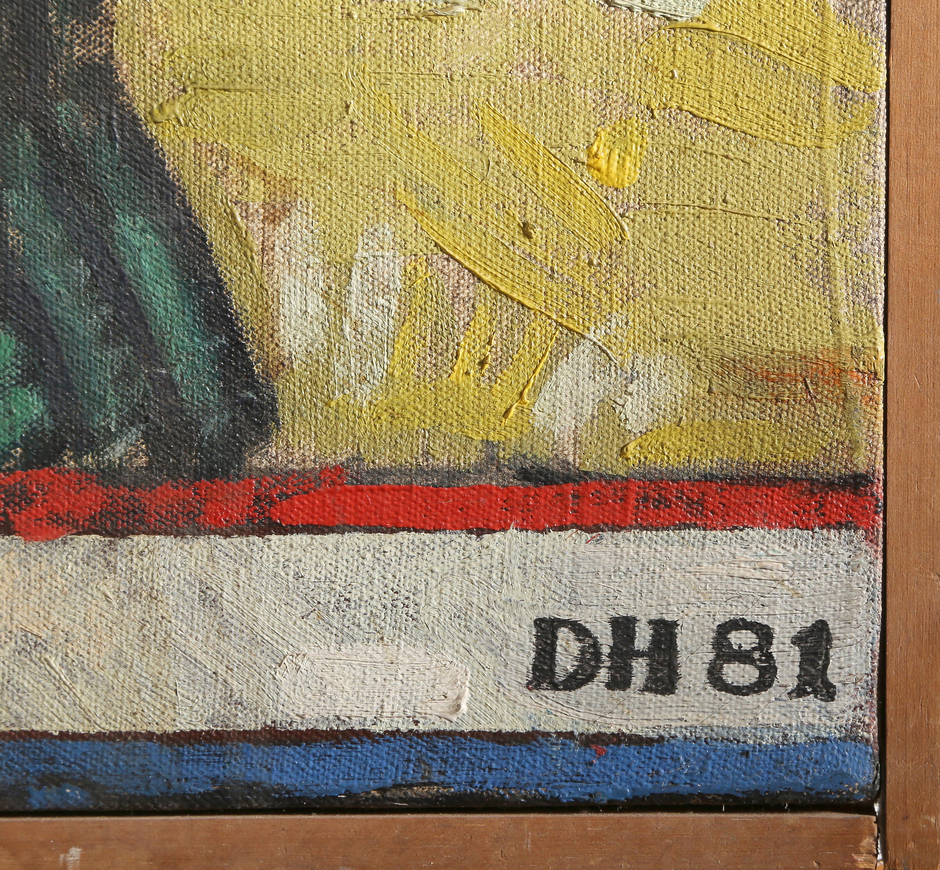 William Blake, Ölgemälde von Duncan Hannah im Angebot 1