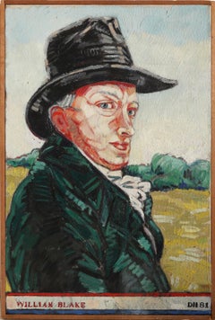 William Blake, dipinto a olio di Duncan Hannah