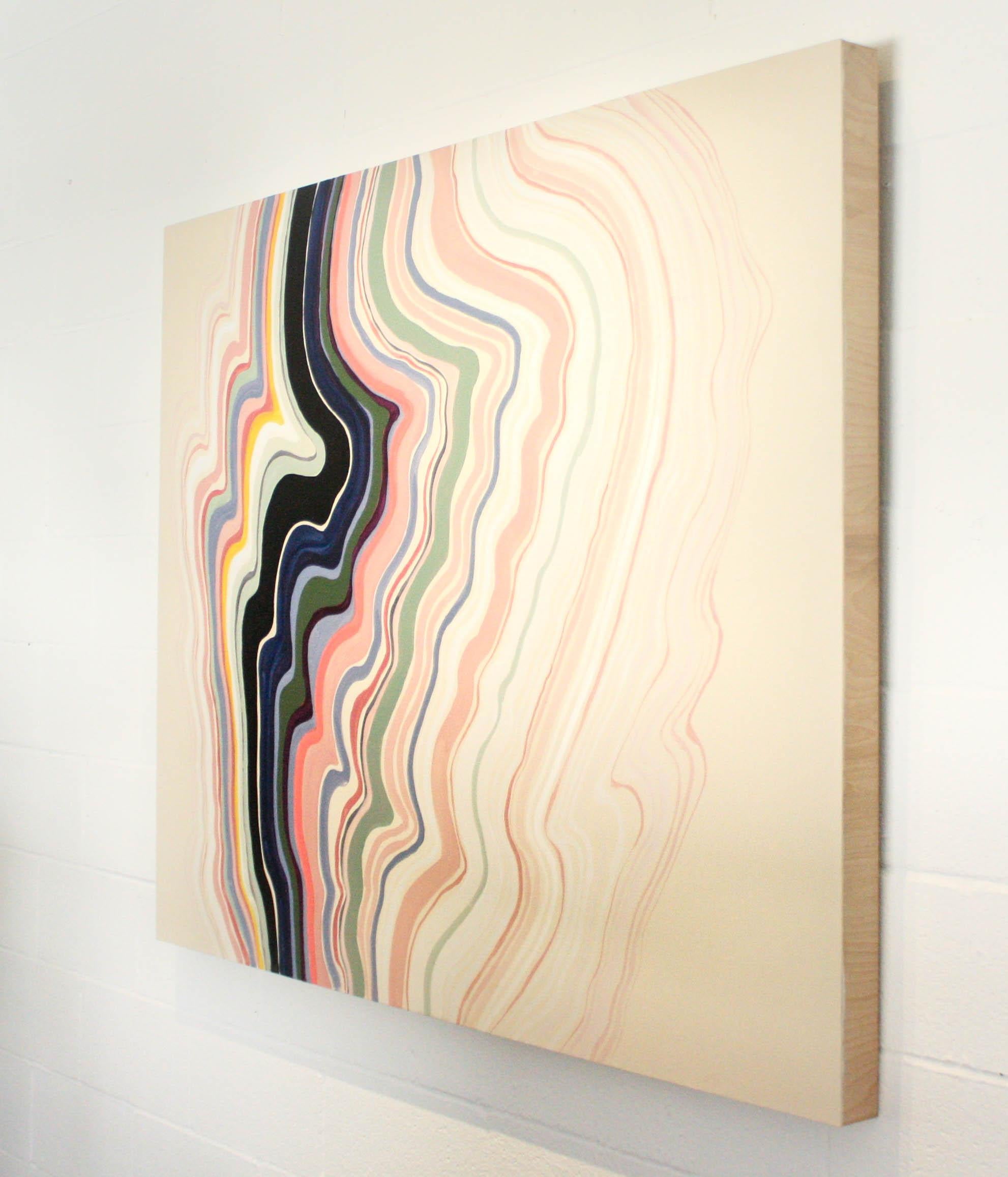 Magna Wave 6 (Abstrakt), Painting, von Duncan McDaniel