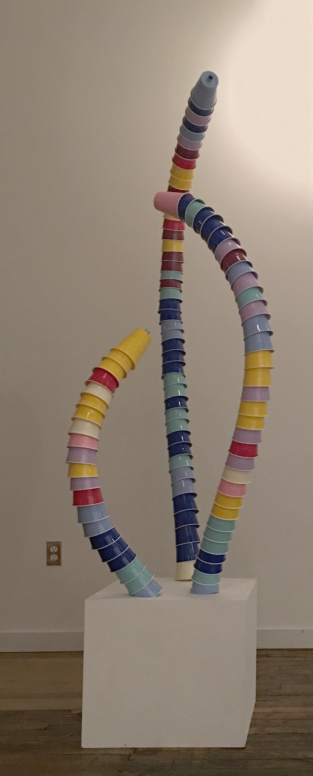 Duncan McDaniel Abstract Sculpture - Spectrum Towers