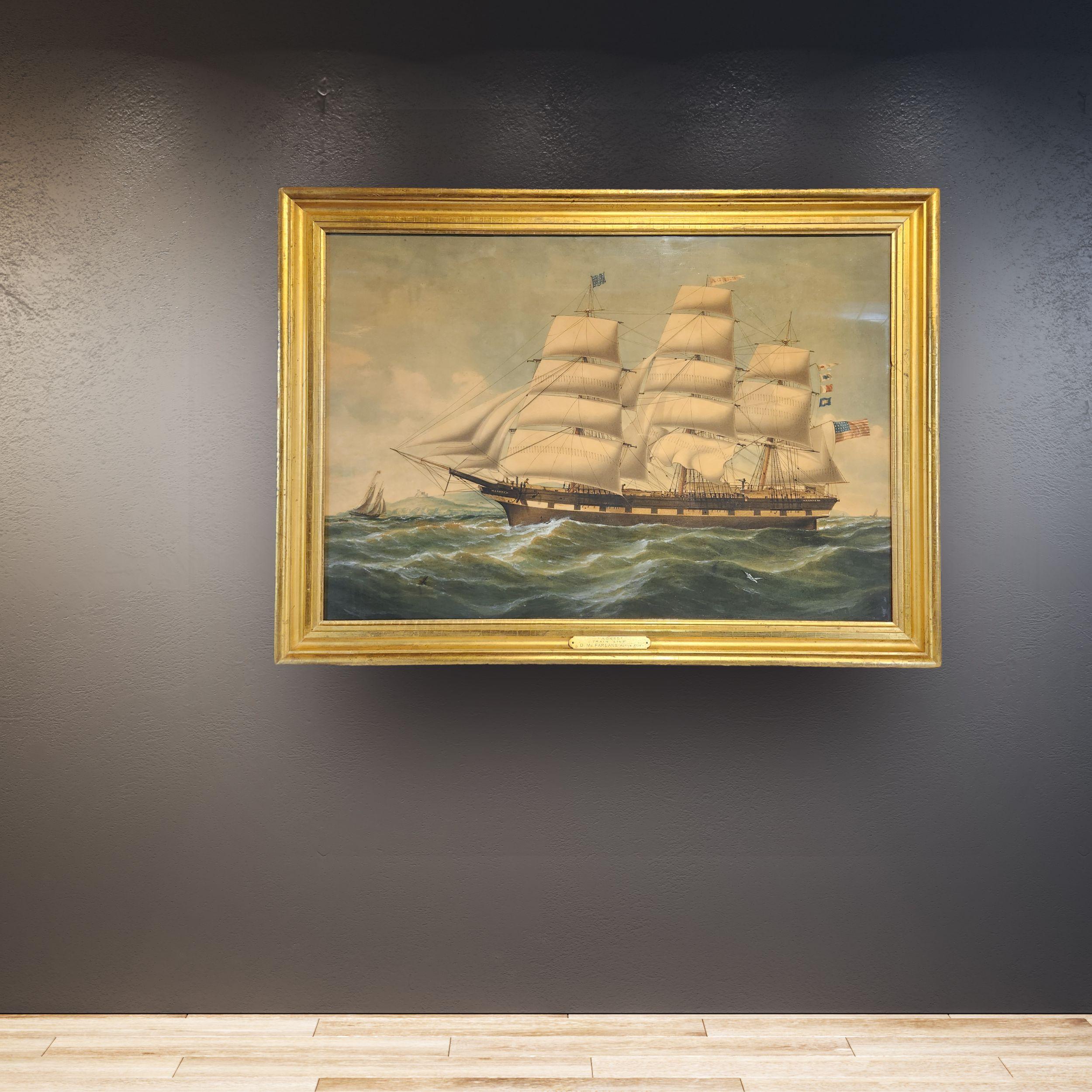 Ritratto della nave Agnes in vendita 7