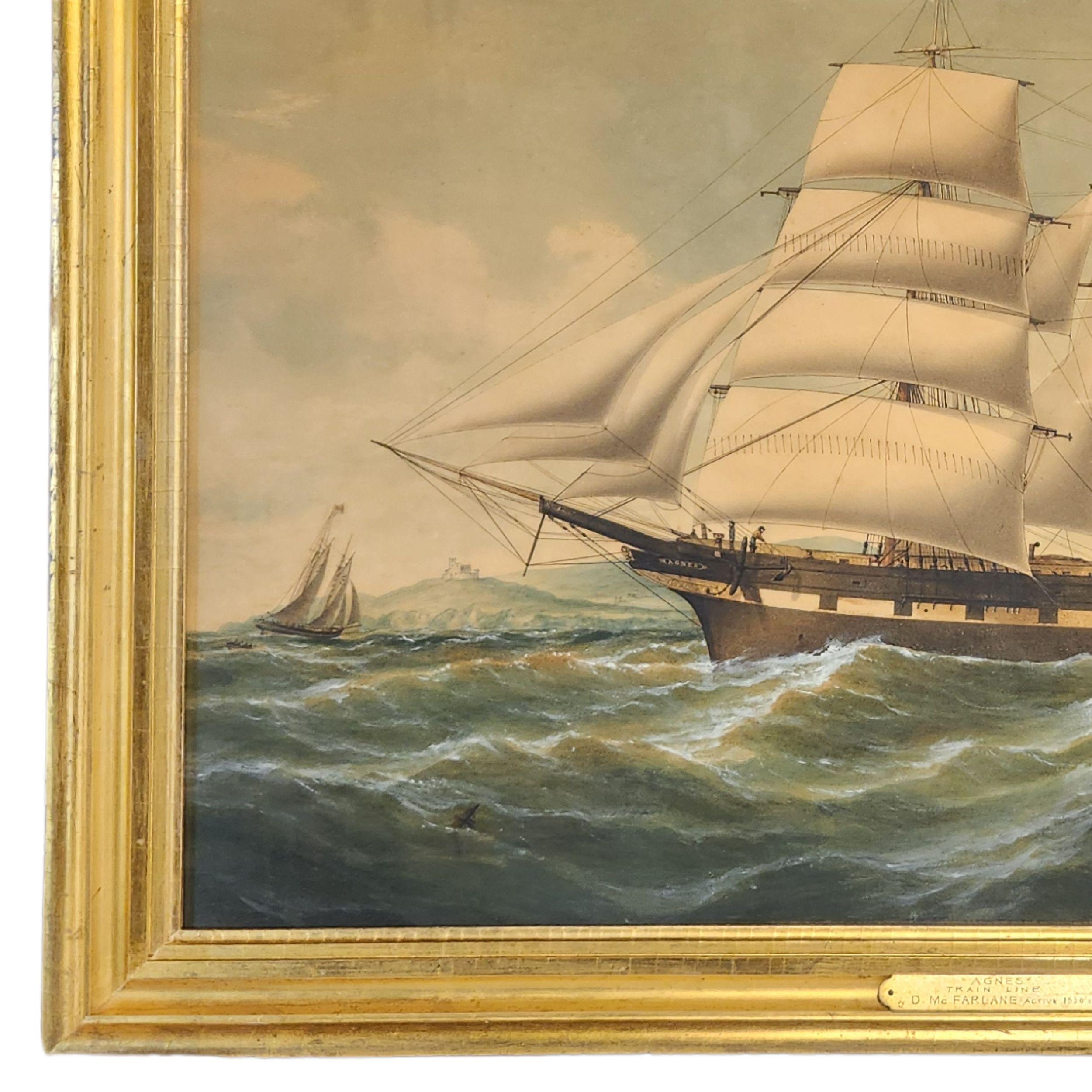 Ritratto della nave Agnes in vendita 3