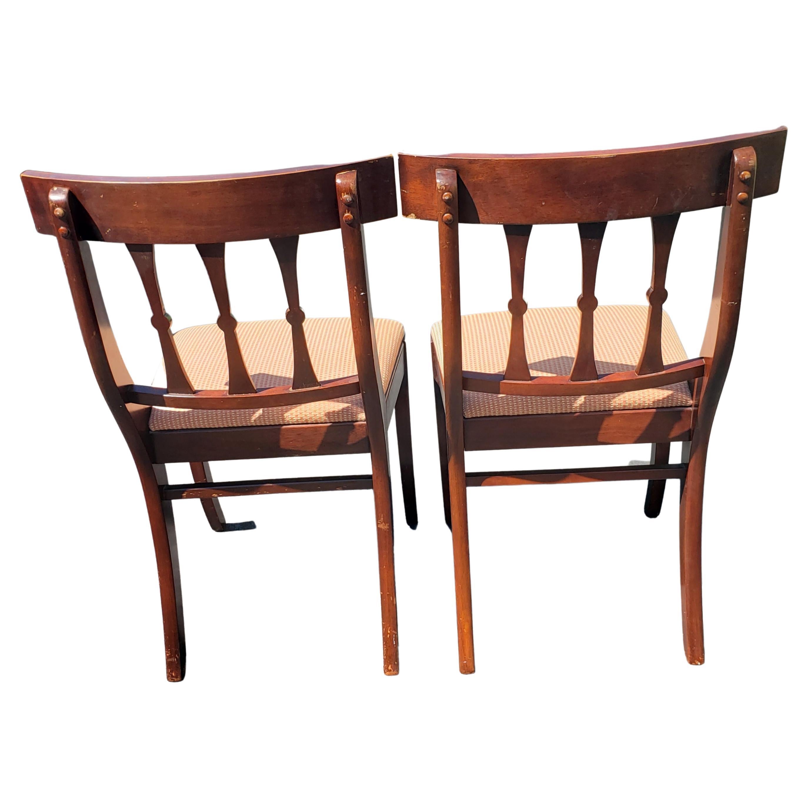 duncan phyfe chairs 1920