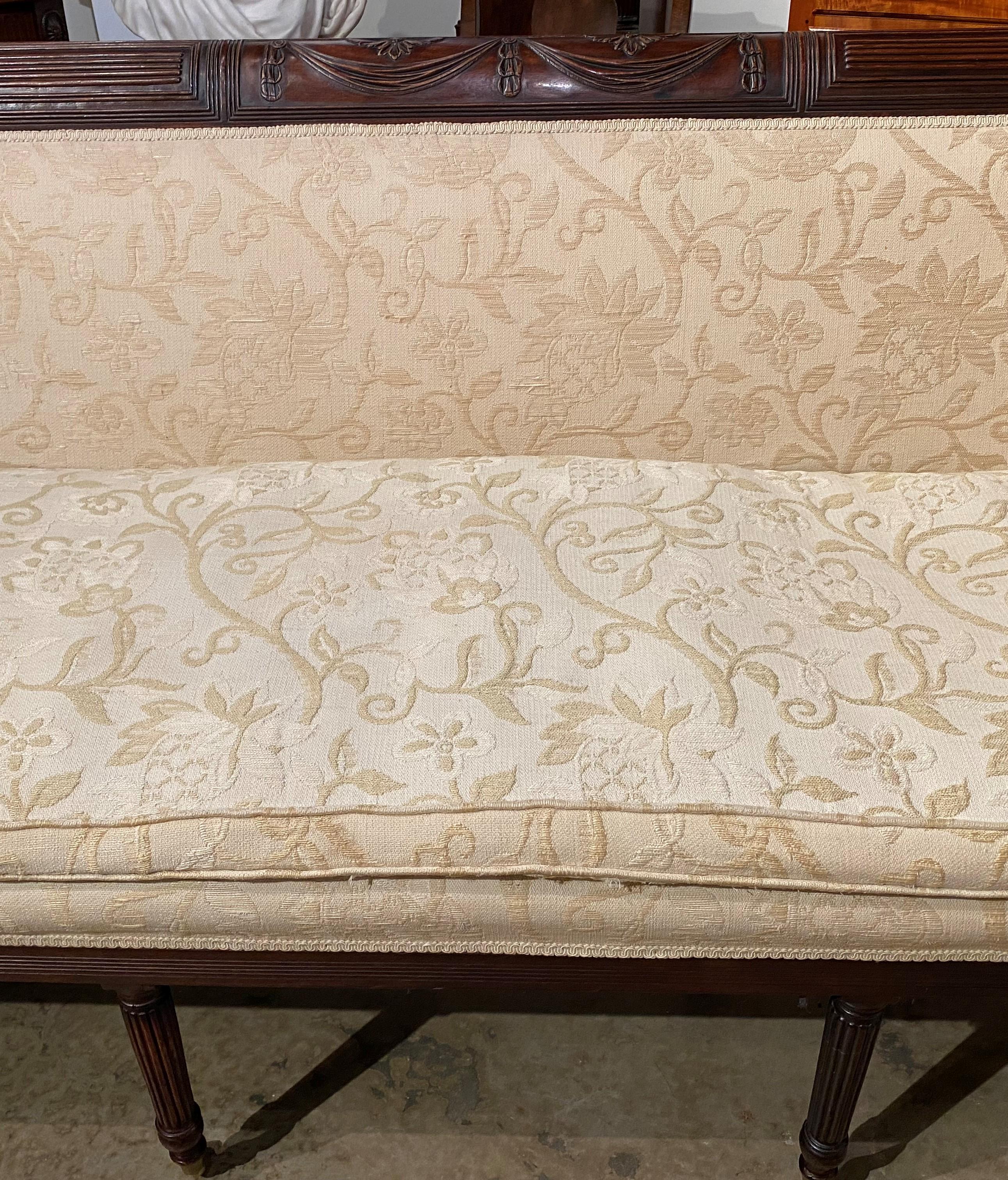 federal style sofa