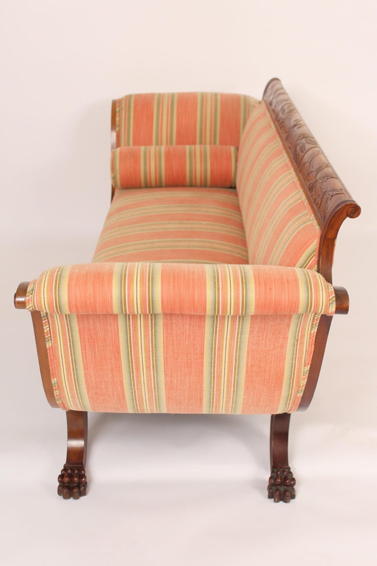 Duncan Phyfe Style Mahogany Sofa at 1stDibs original duncan phyfe