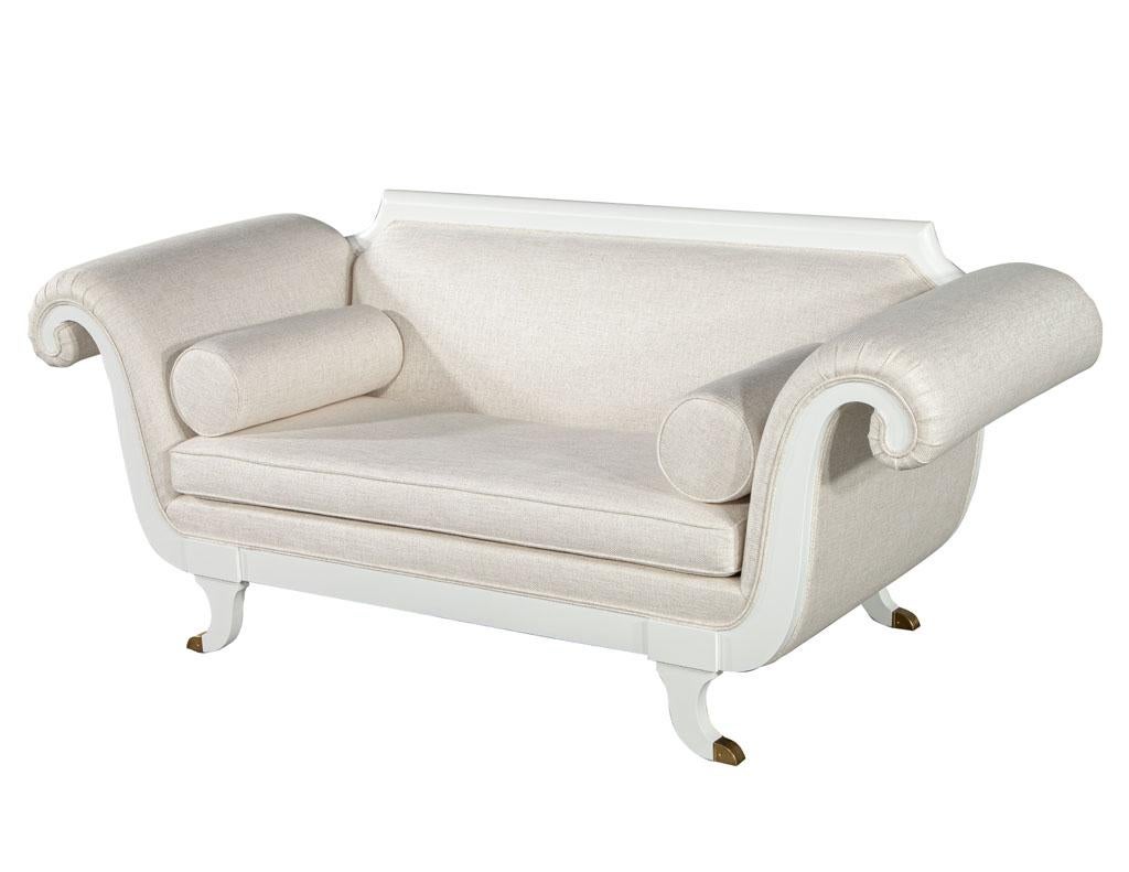 American Classical Duncan Phyfe Style Sofa Restored