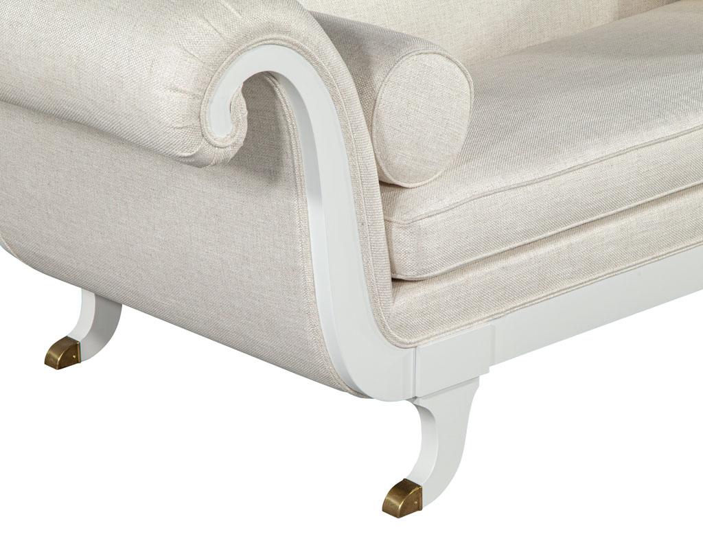 Duncan Phyfe Style Sofa Restored In Excellent Condition In North York, ON