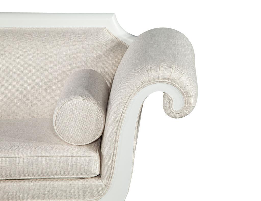 Duncan Phyfe Style Sofa Restored 1