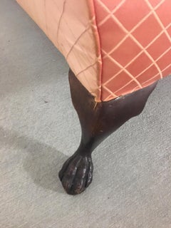 Duncan Phyfe Upholstered Camel Back Sofa, 19th Century