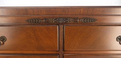 Duncan Phyve Mahogany 6 Drawers Splayed Carved Legs 6 Drawers Dresser MINT