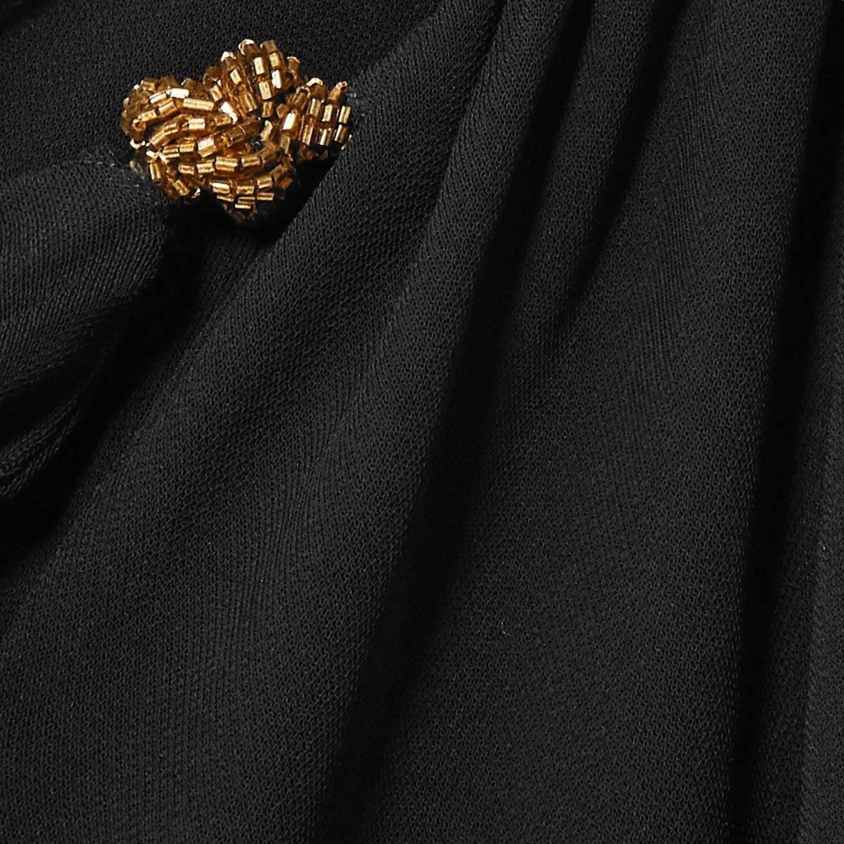 Dundas  Perlenbesetztes Georgette-Kleid mit Cutout im Zustand „Neu“ im Angebot in Brossard, QC