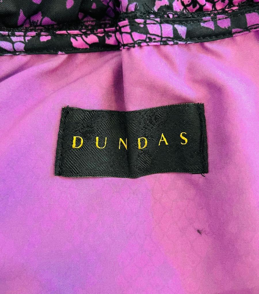 Dundas Python Print Parka Coat For Sale 3