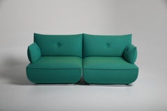 Dunder Modular Sofa by Stefan Borselius for Blå Station, Teal Upholstery, 2000s